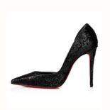 Christian Louboutin Women Iriza 100 mm Heel Height-Black