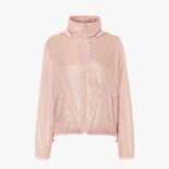 Fendi Women Pink Nylon Windbreaker-Pink