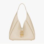 Givenchy Women Medium G-Hobo Bag in Smooth Leather-Beige