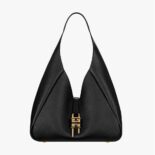 Givenchy Women Medium G-Hobo Bag in Smooth Leather-Black