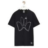 Loewe Men Bunny T-shirt in Cotton-Black