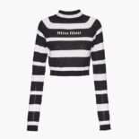 Miu Miu Women Cashmere and Silk Turtleneck Sweater