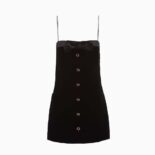 Miu Miu Women Velvet Short Dress