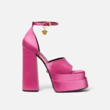 Versace Women Medusa Aevitas Platform Sandals-Pink