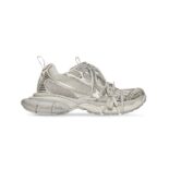 Balenciaga Unisex 3XL Sneaker in off White Mesh and Polyurethane