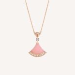 Bvlgari Women DIVAS' DREAM Necklace in 18 KT Rose Gold with Pendant Set-Pink