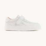 Chloe Women Lauren Sneaker with Strap-White