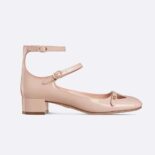 Dior Women Aime Dior Ballerina Pump Nude Patent Calfskin