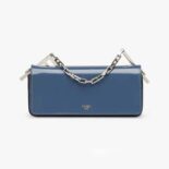 Fendi Women First Sight Blue Leather Mini Bag