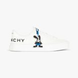 Givenchy Unisex Oswald City Sport Sneakers in Leather-White