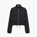 Miu Miu Women Technical Silk Blouson Jacket