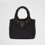 Prada Women Medium Padded Prada Soft Nappa Leather Bag-Black