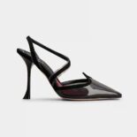 Roger Vivier Women I Love Vivier Slingback Pumps in PVC-Black