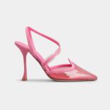 Roger Vivier Women I Love Vivier Slingback Pumps in PVC-Pink