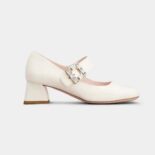 Roger Vivier Women Très Vivier Rhinestone Buckle Babies Pumps-White