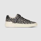 Balmain Unisex B-Court Trainers with Jacquard Monogram