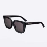 Dior Men DiorMidnight S1I Black Square Sunglasses