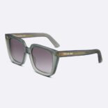 Dior Men DiorMidnight S1I Green Matte Square Sunglasses