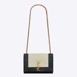Saint Laurent YSL Women Small Kate in Smooth and Shiny Leather