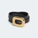 Bottega Veneta Women Chain Link Belt-Black