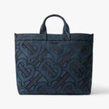 Burberry Men Ormond Tote with Raised Burberry Lettering