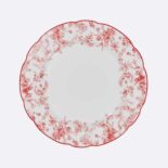 Dior Unisex Dinner Plate Red Toile de Jouy