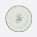 Dior Unisex Side Plate Green New Lily of the Valley