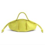 Loewe Women Small Paseo Bag in Shiny Nappa Calfskin-Yellow
