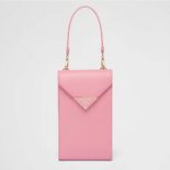 Prada Women Saffiano Leather Mini-Bag-Pink
