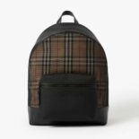 Burberry Women Check and Mesh Backpack